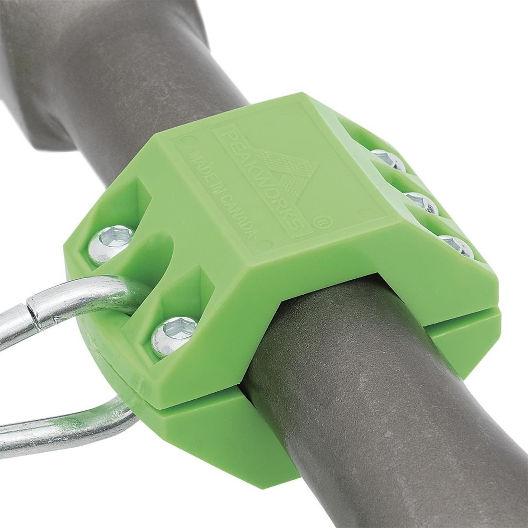 PeakWorks Press Block Tool Clamp — 1-1/16in. to 1-1/4in., Tool Tethering System, Model# V8561802